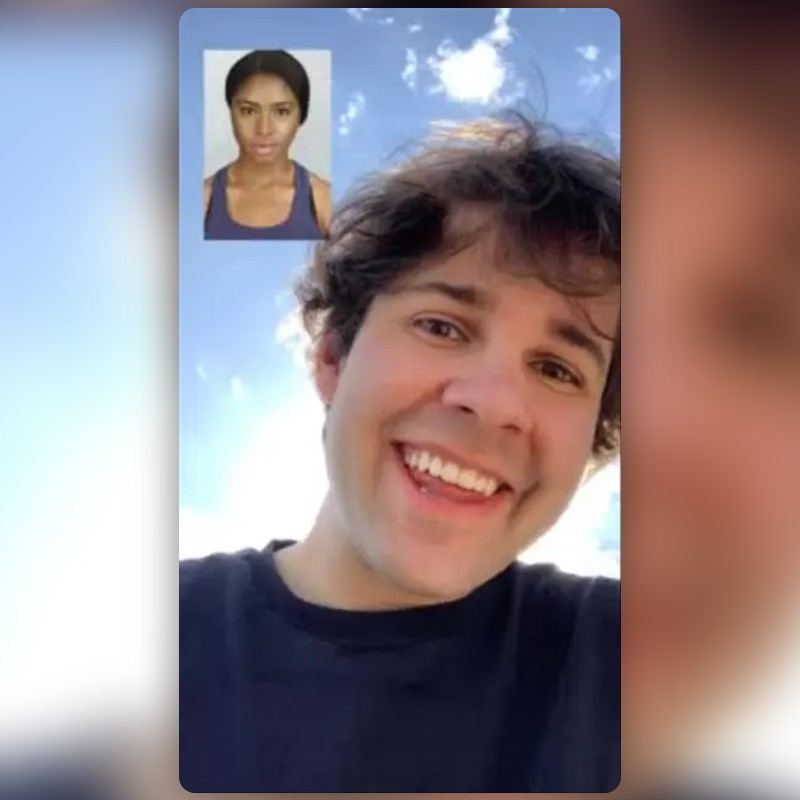 FaceTime David Lens by Cindy💫 Snapchat Lenses and Filters