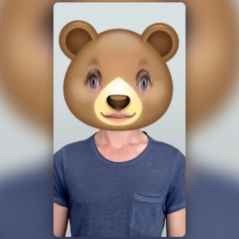 Bear face Lens by Shahid Reality 🇮🇳 Snapchat Lenses and Filters
