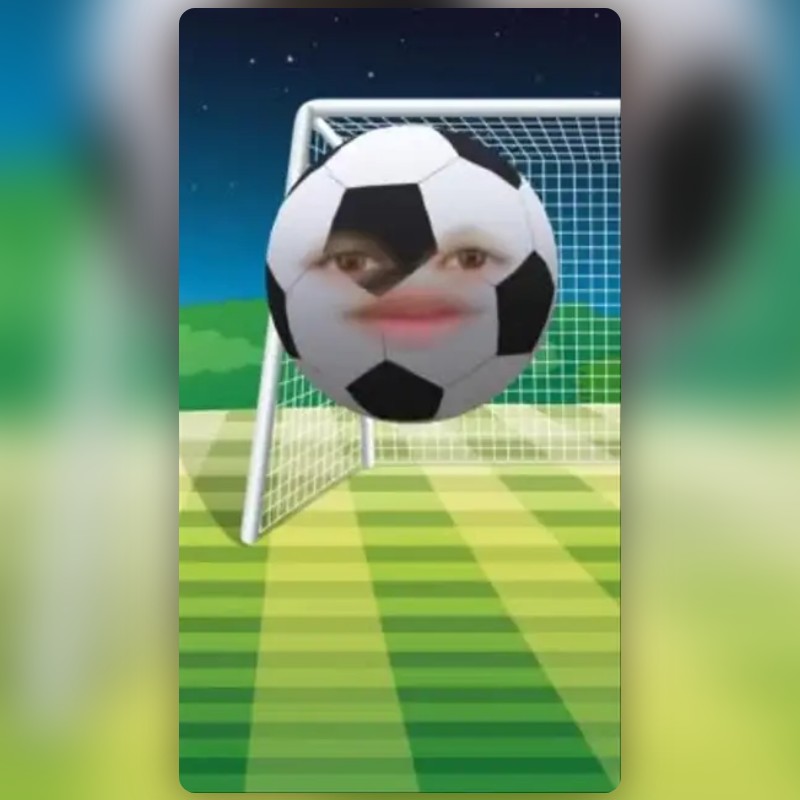 Soccer Boss Lens by Shania Snapchat Lenses and Filters