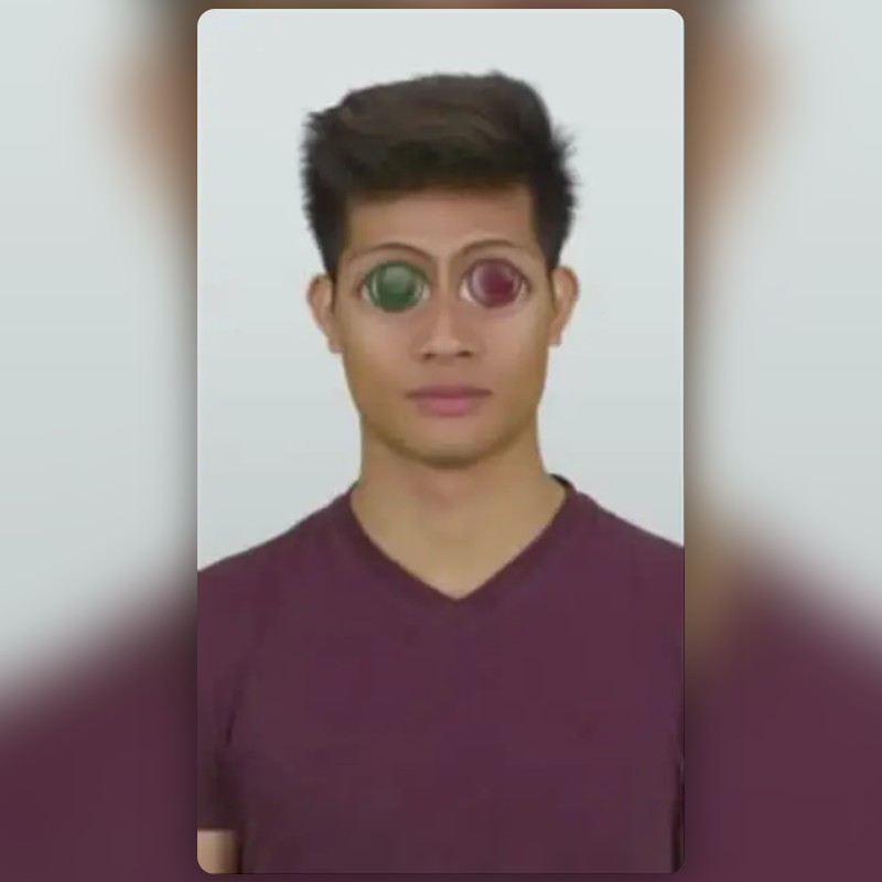 Crazy eyes Lens by Gaz Jones Snapchat Lenses and Filters