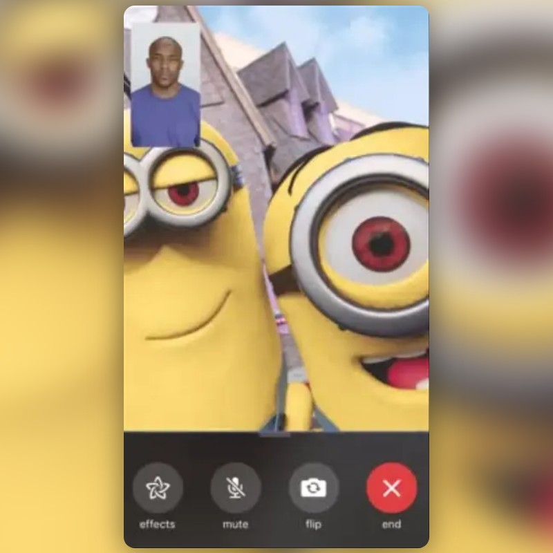 Minions Facetime Lens by Matthew Snapchat Lenses and Filters