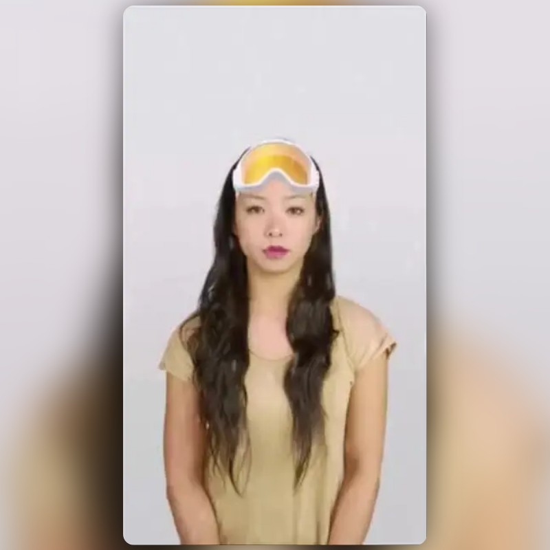 Ski Goggles Lens by Philip Snapchat Lenses and Filters