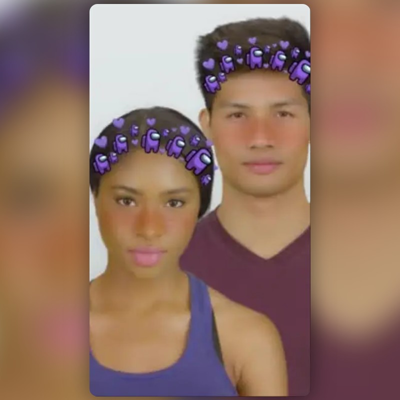 Among Us Purple Lens by Molly Rose 🌹 Snapchat Lenses and Filters