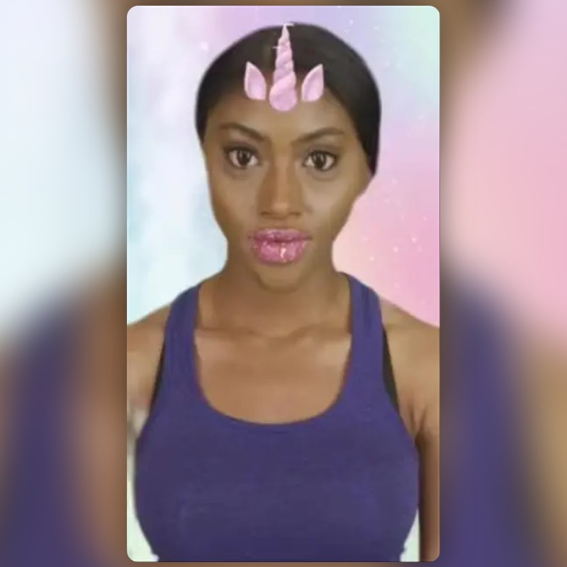 Unicorn Lips Lens by tanvi Snapchat Lenses and Filters