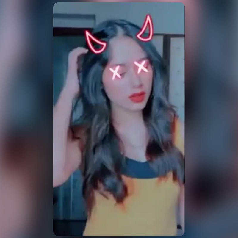 Devil Lens by Sunny Bahadurpuria🎥 Snapchat Lenses and Filters