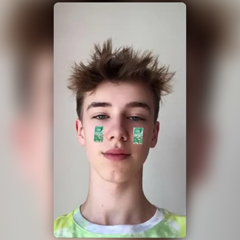 tic tac blush Lens by Ollie Snapchat Lenses and Filters