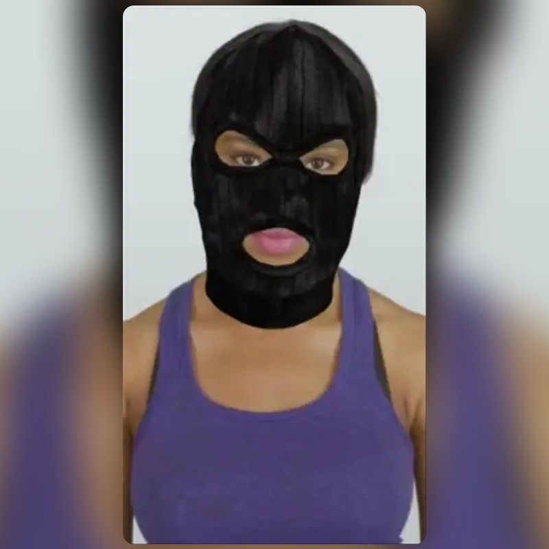Ski Mask Lens by 👻s0w_night👁️ Snapchat Lenses and Filters