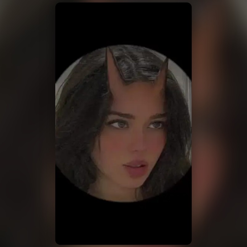 Devil Fisheye Lens by Hama Gardy Snapchat Lenses and Filters