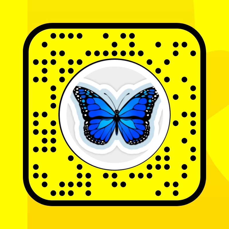 blue butterfly Lens by kaitlin Snapchat Lenses and Filters