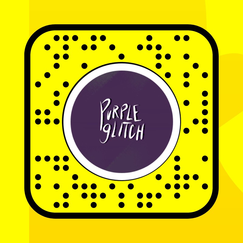 purple glitch Lens by zamilla Snapchat Lenses and Filters