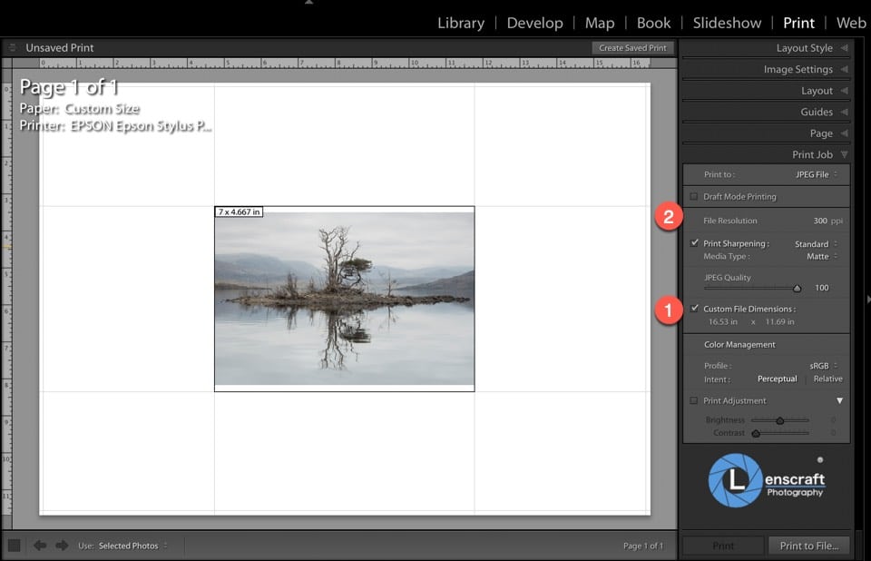 How to Add an Image Border in Lightroom Lenscraft