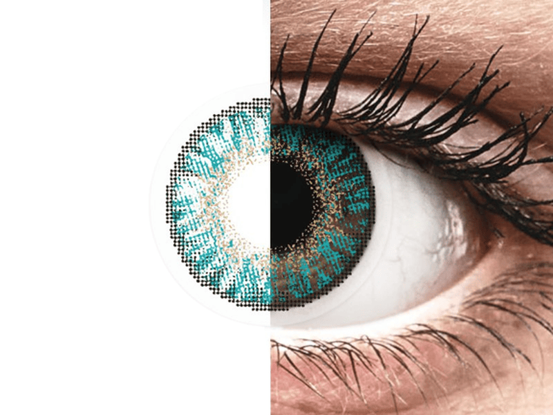 Coloured Contact Lenses AIR OPTIX COLORS (Turquoise) Dr.Lensor