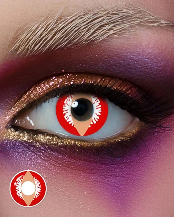 Buy Red Snake Lenses for Fierce and Fiery Style Lenstown US LENSTOWNUS