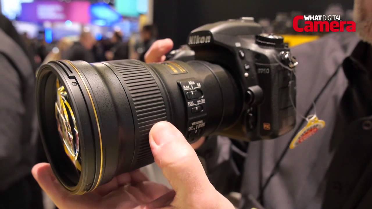 Quick Look at the New Nikon AFS NIKKOR 300mm f/4E PF ED VR at CES 2015 LENSVID