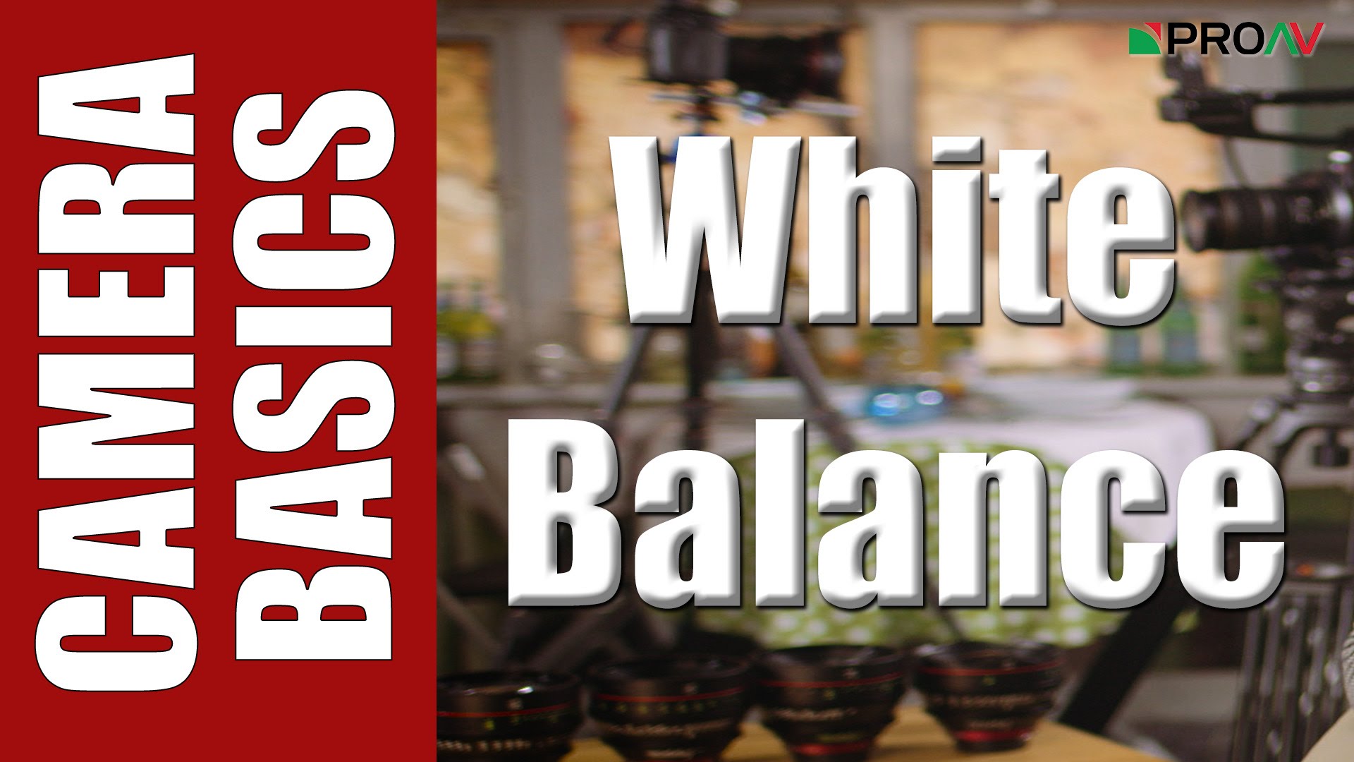 Using White Balance Camera Basics