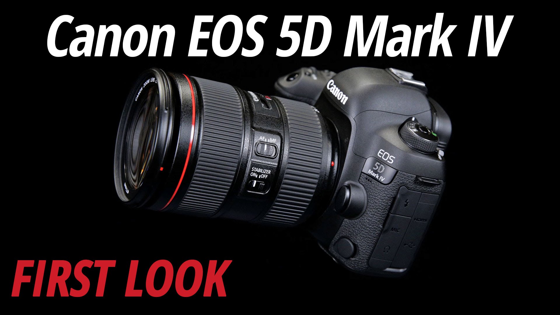 First Look At The Canon EOS 5D Mark IV And Two L Series Lenses
