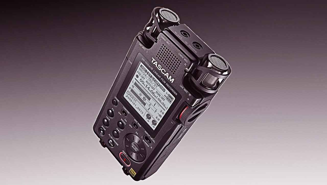 First Look At The TASCAM DR-100 MKIII Handheld Digital Recorder