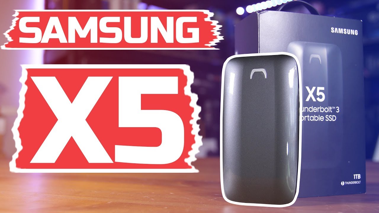 First Look At The Ultra Fast Samsung X5 Thunderbolt 3 SSD