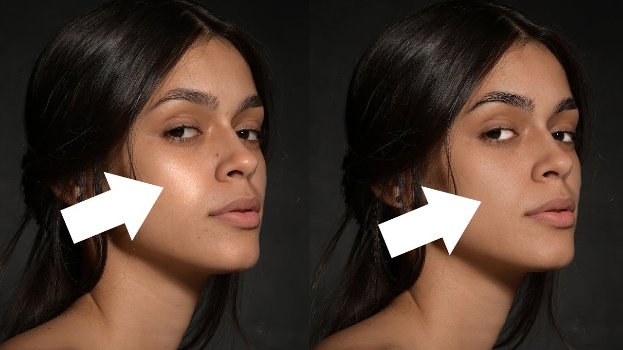 1 Click Shine Or Reflections Removal From Portraits Using Luminar 4