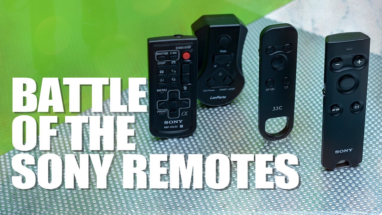 Best Wireless Remote Control For Sony Cameras