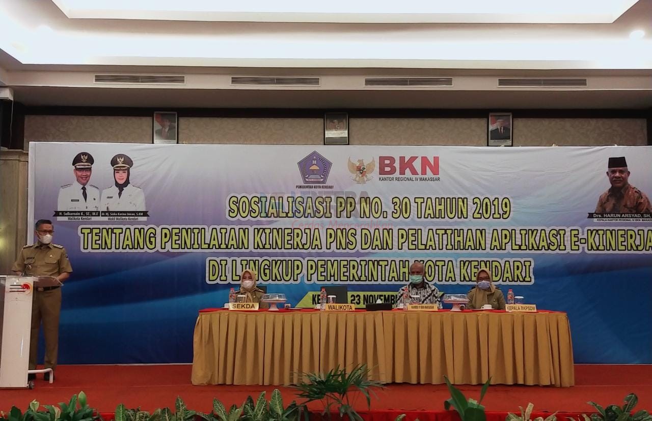 Selama Pandemi, Penilaian Kinerja ASN Kendari Dilakukan