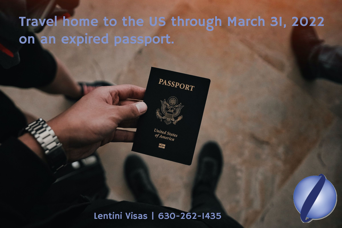 Travel of US Citizens with Expired Passports Lentini Visas