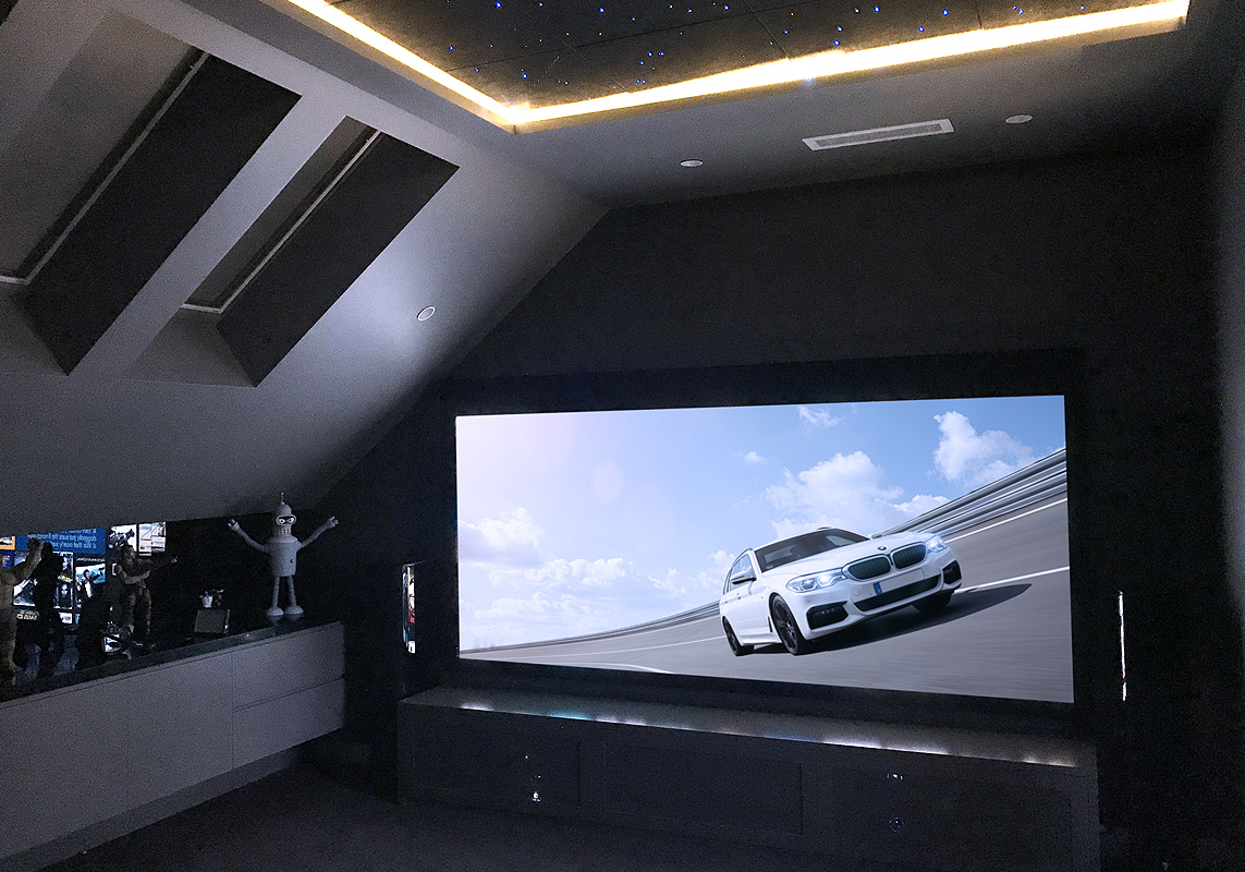 Custom Home Theatre Installation Sydney Len Wallis Audio