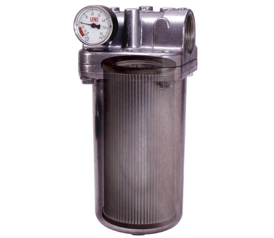 DH & CF SERIES HYDRAULIC INLINE CARTRIDGE FILTER Lenz