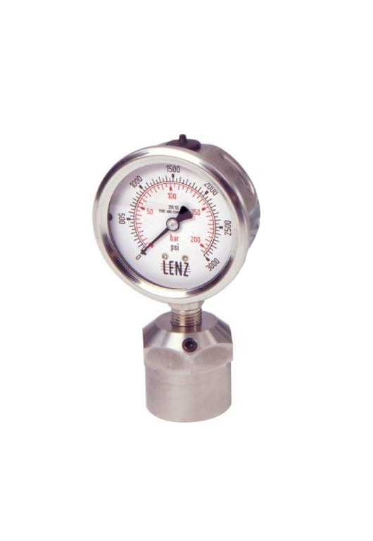 PRESSURE GAUGE SIPHONS & CHEMICAL SEALS Lenz