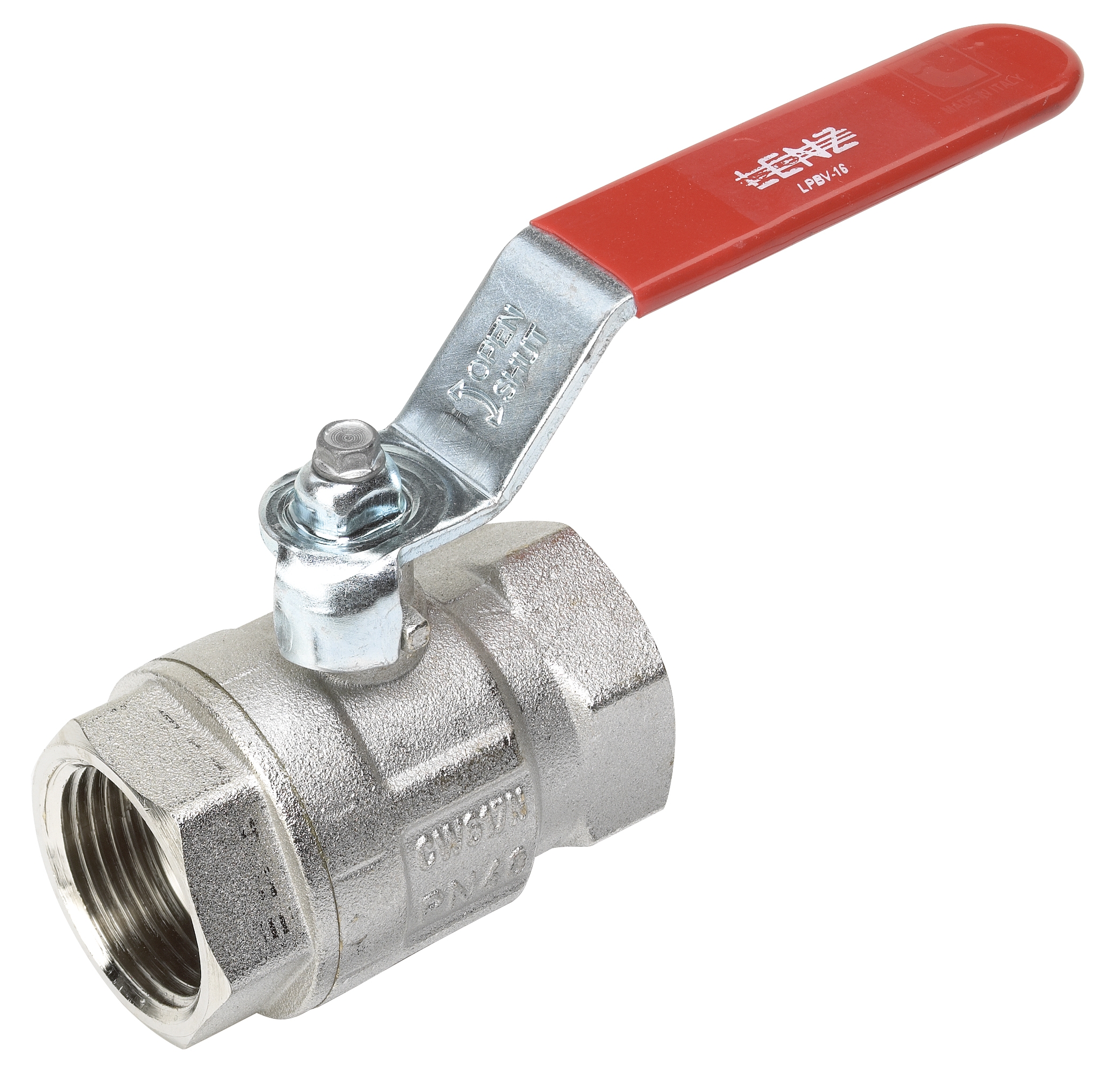 LPBV N.P.T. LOW PRESSURE BALL VALVE Lenz