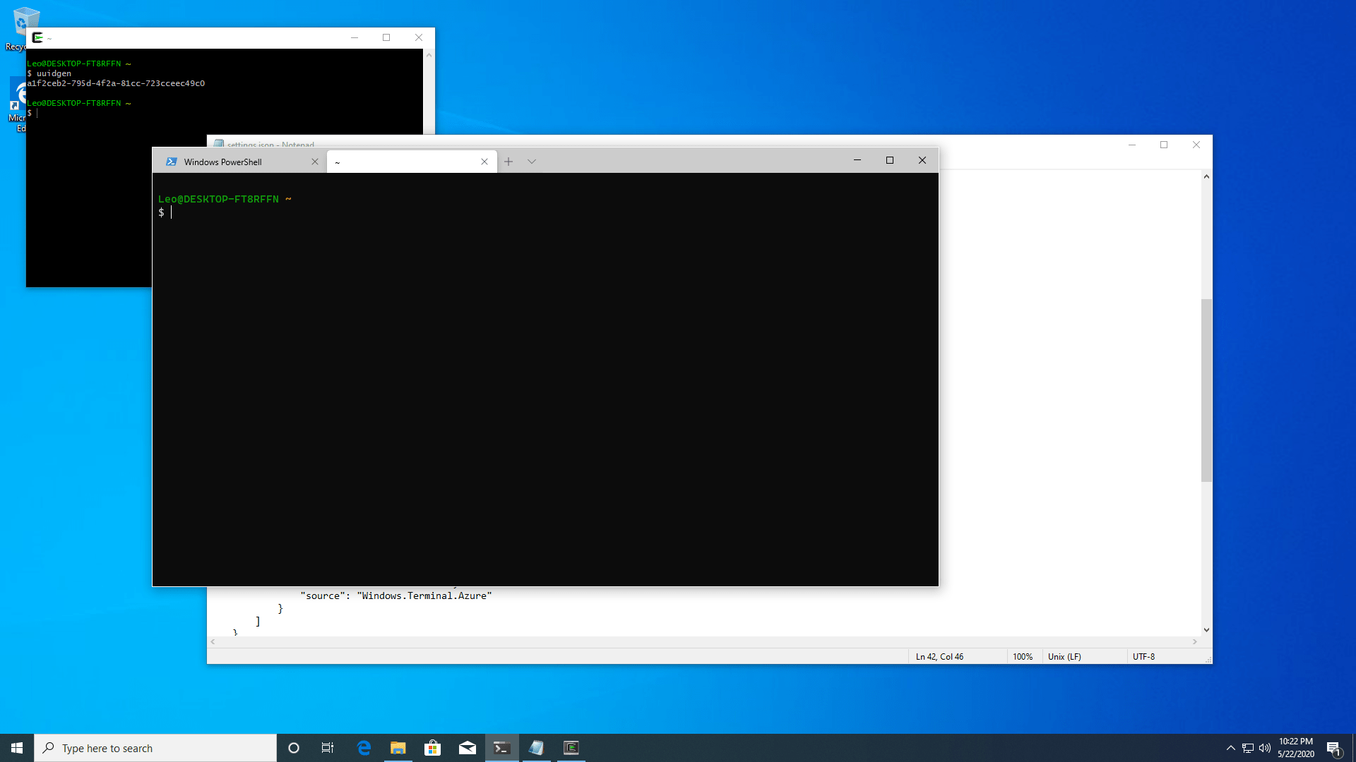 Use Cygwin’s Shell or Git Bash in Windows Terminal Leo3418's Personal