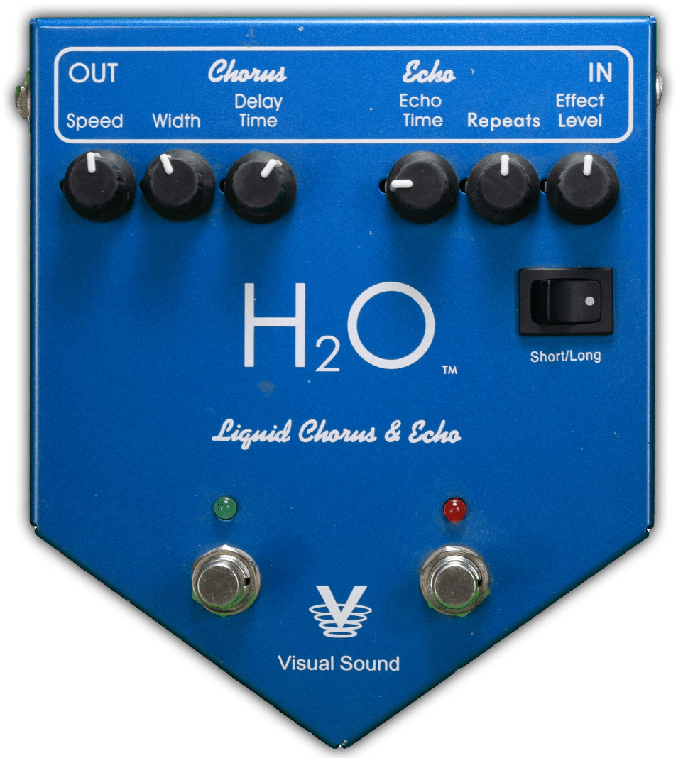Visual Sound H2O liquid Chorus & echo Muziekhandel Leo Caerts