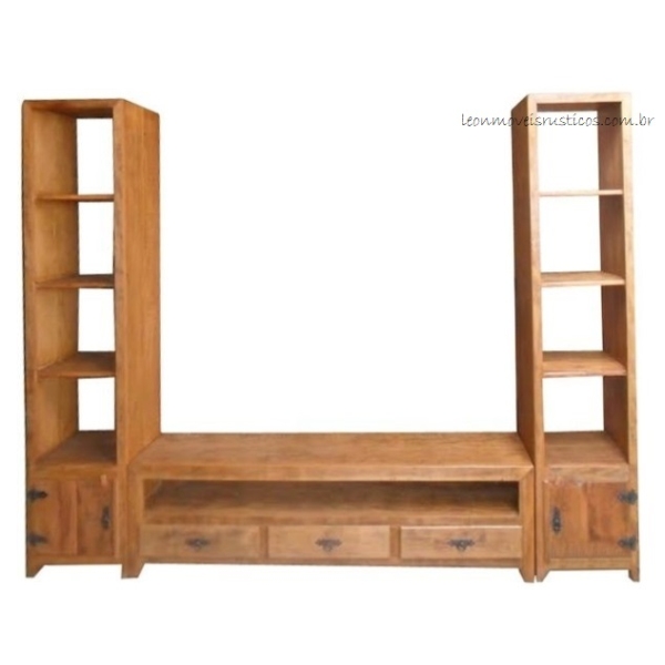 Rack Minnesota Leon Móveis Rústicos