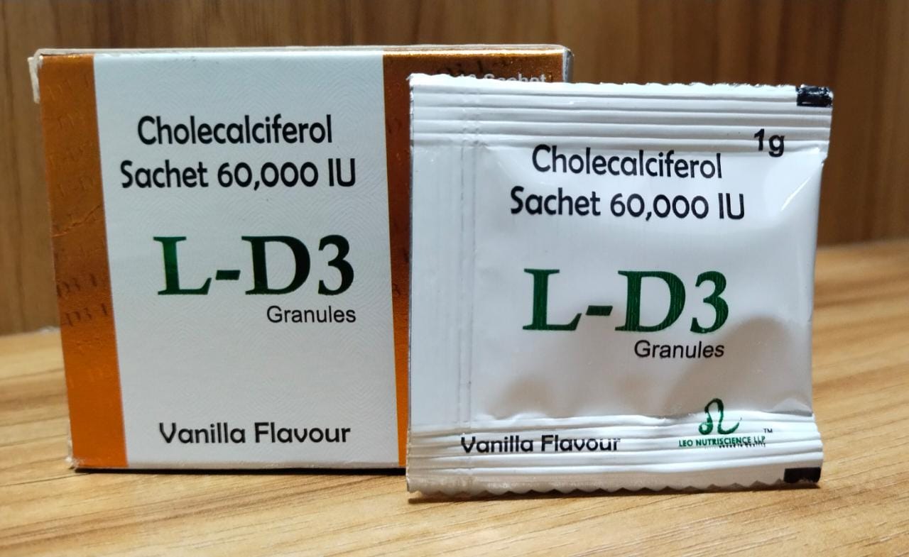 Vitamin D3 Sachet Manufacturers, Vitamin D3 Cholecalciferol Sachet and
