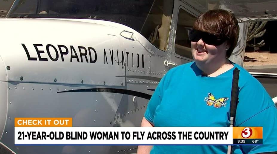 Leopard Aviation Teams With the Foundation for Blind Children Making A