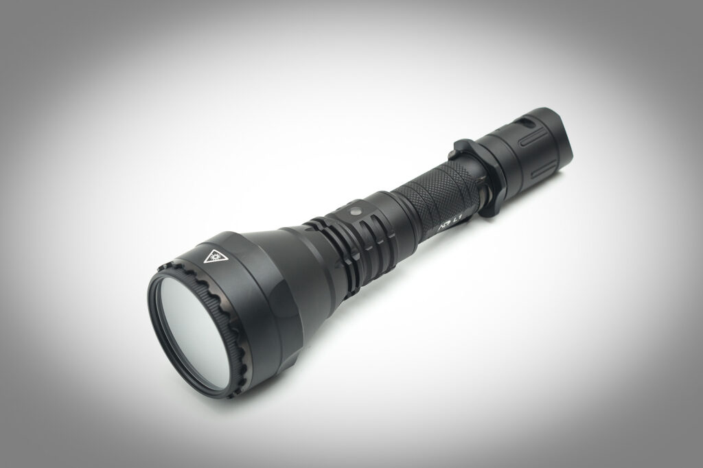 NlightD L1 LEP flashlight with 2408 meters