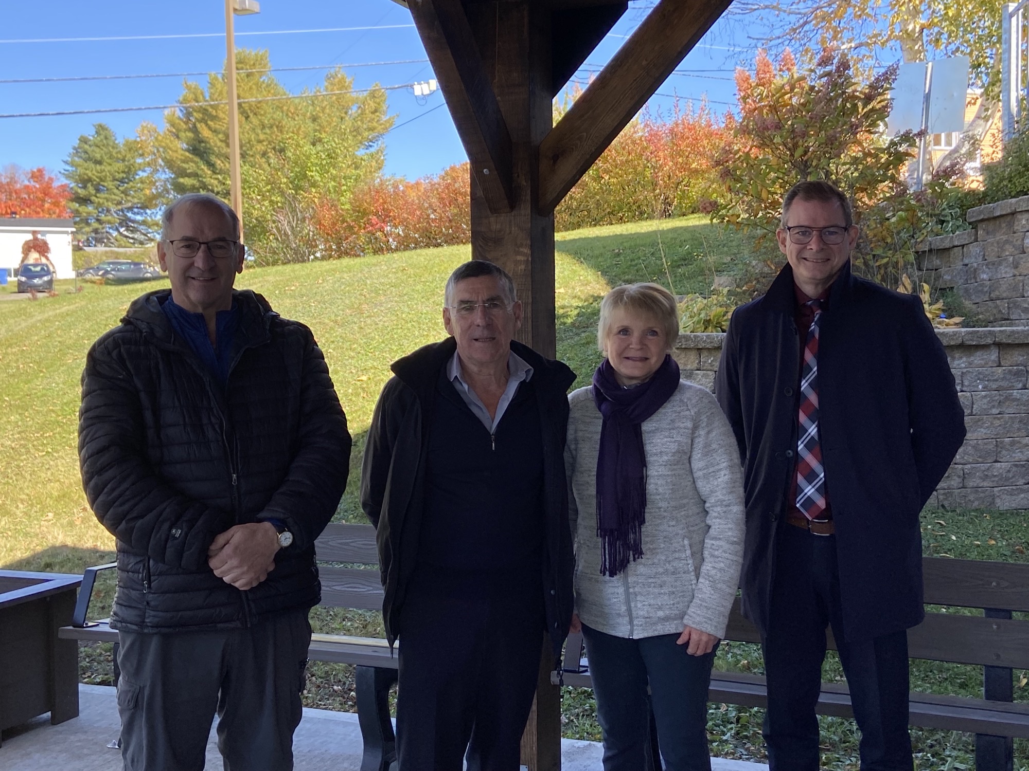 Inauguration d’un espace détente au CLSC de SaintPamphile Journal Le