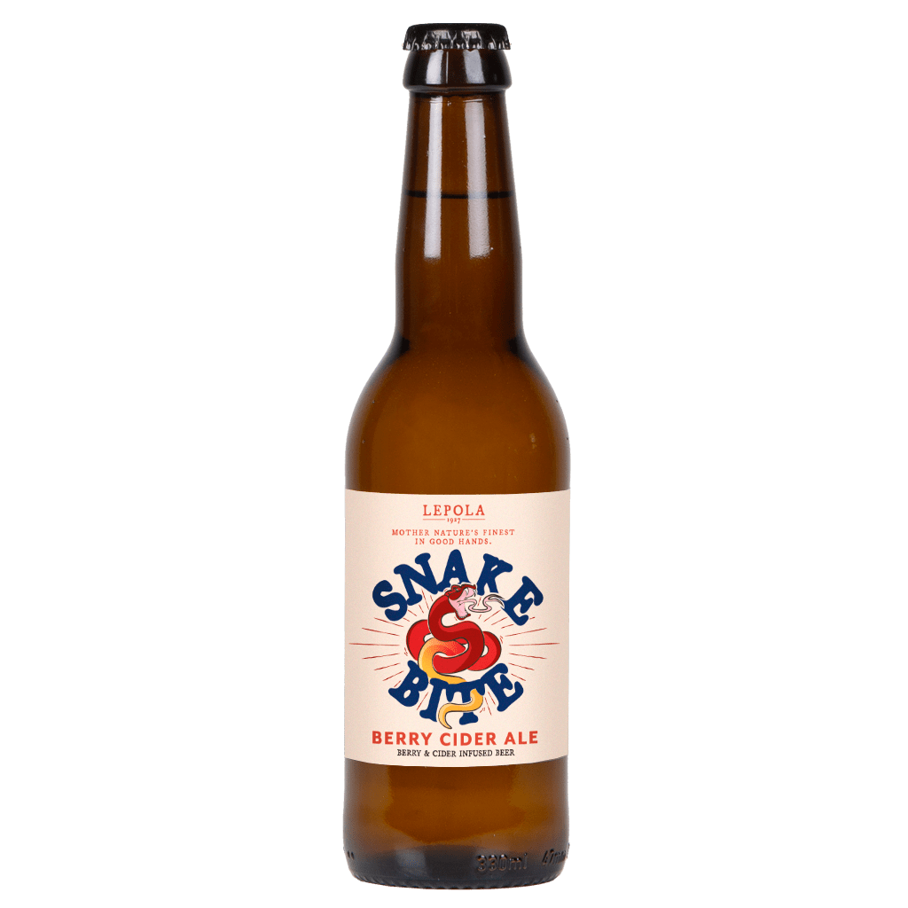 Snake Bite Berry Cider Ale Lepola Drinks