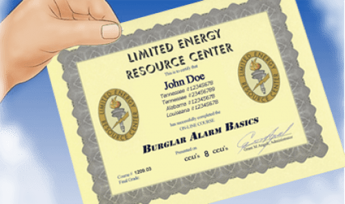 Limited Energy Resource Center Education and Certification in Limited