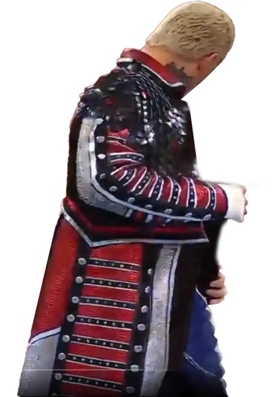 WWE Cody Rhodes Black Military Coat Lerenjack
