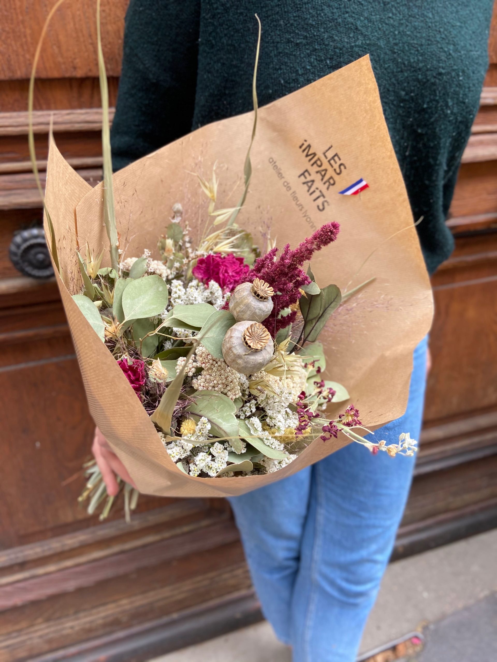 Bouquet de fleurs séchées — Les Imparfaits