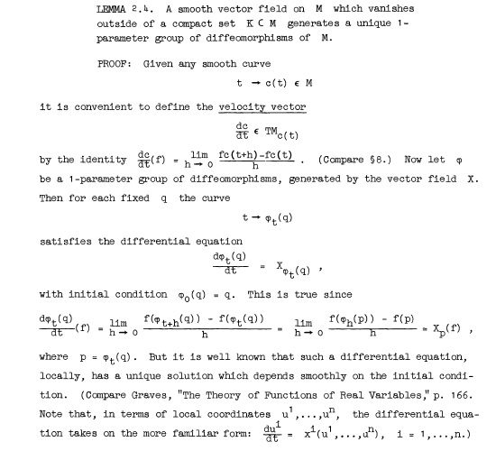 Lemme 2.4 du livre de J.Milnor Morse theory —