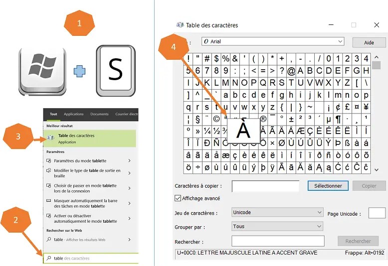 Maybe you would like to learn more about one of these? Faire le a majuscule accent grave (À) avec le clavier ...