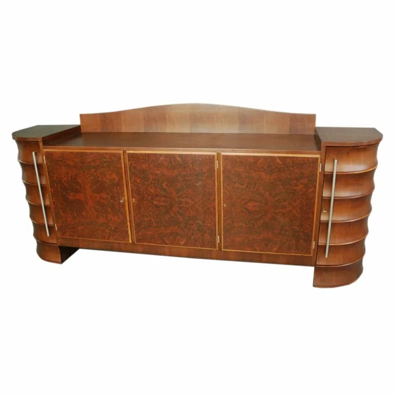 French Art Deco Sideboard by Rene Prou Conjeaud & Chappey