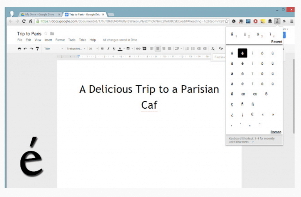 Voici comment faire un É majuscule avec accent sous Mac et Windows