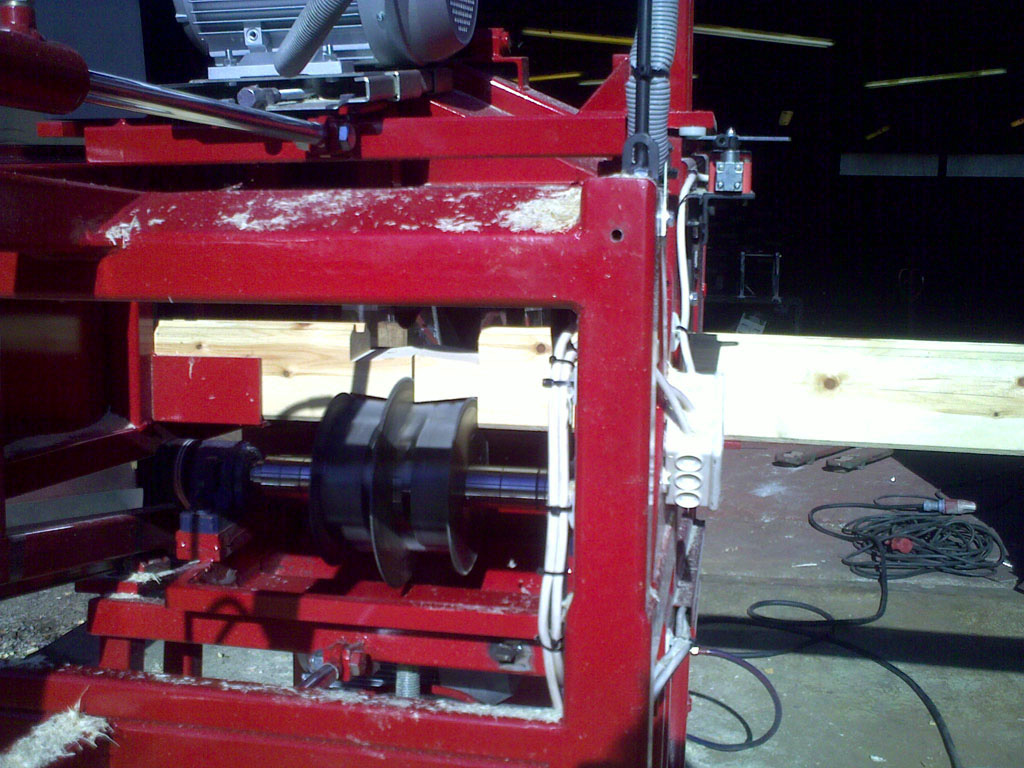 Leseko® Dovetail notching machine