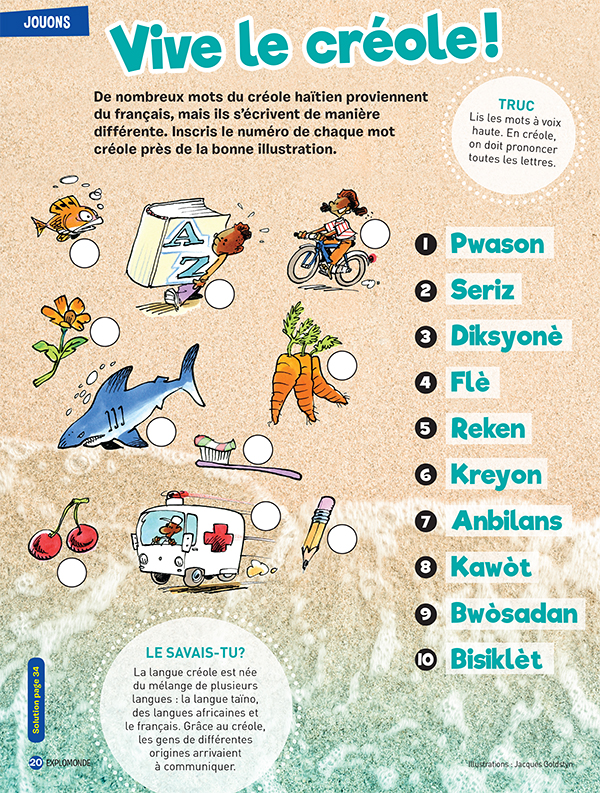 Vive le créole ! Les Explorateurs