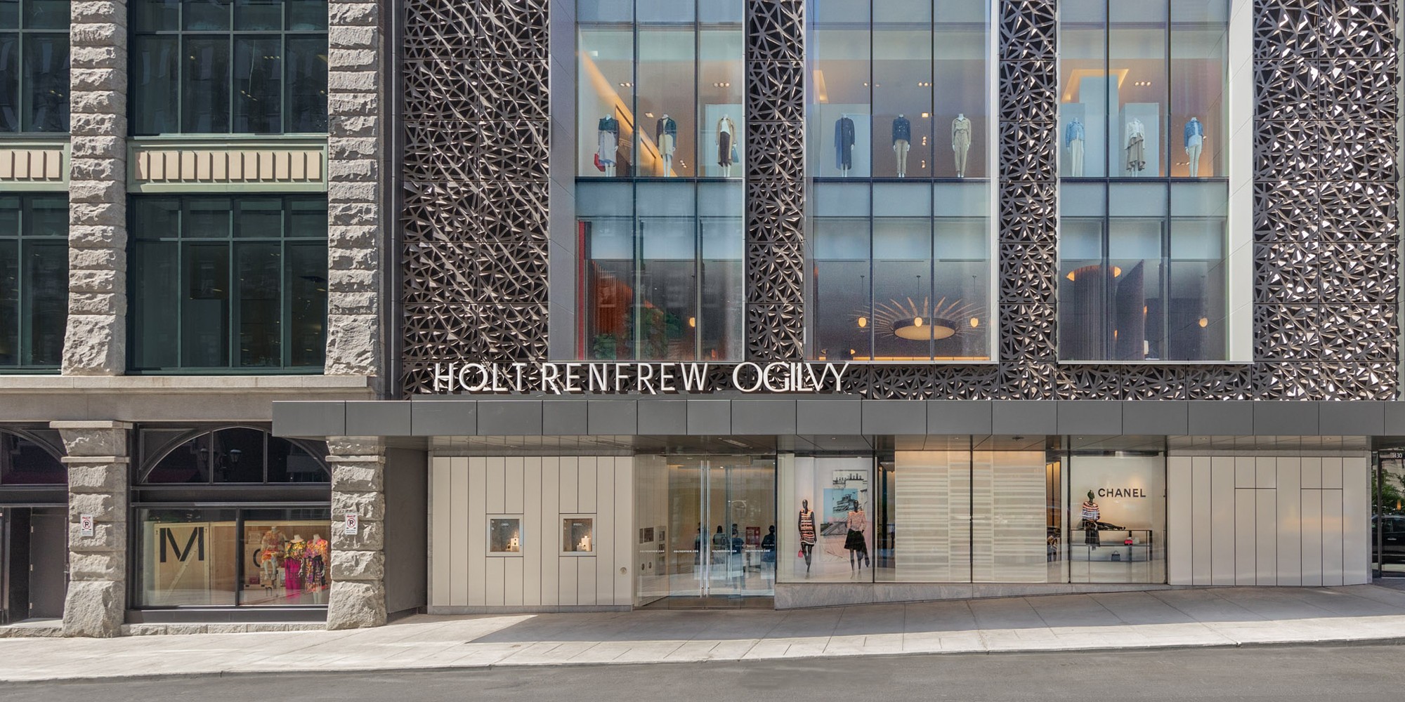 Holt Renfrew Ogilvy flagship Store in Montreal LES FAÇONS