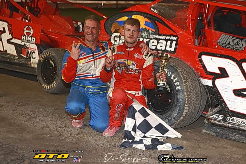 Un doublé Gauvreau à Mohawk! Les Gars de Courses