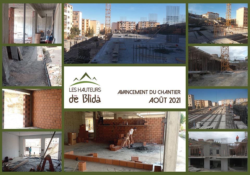 Photos de Chantier Les Hauteurs de Blida